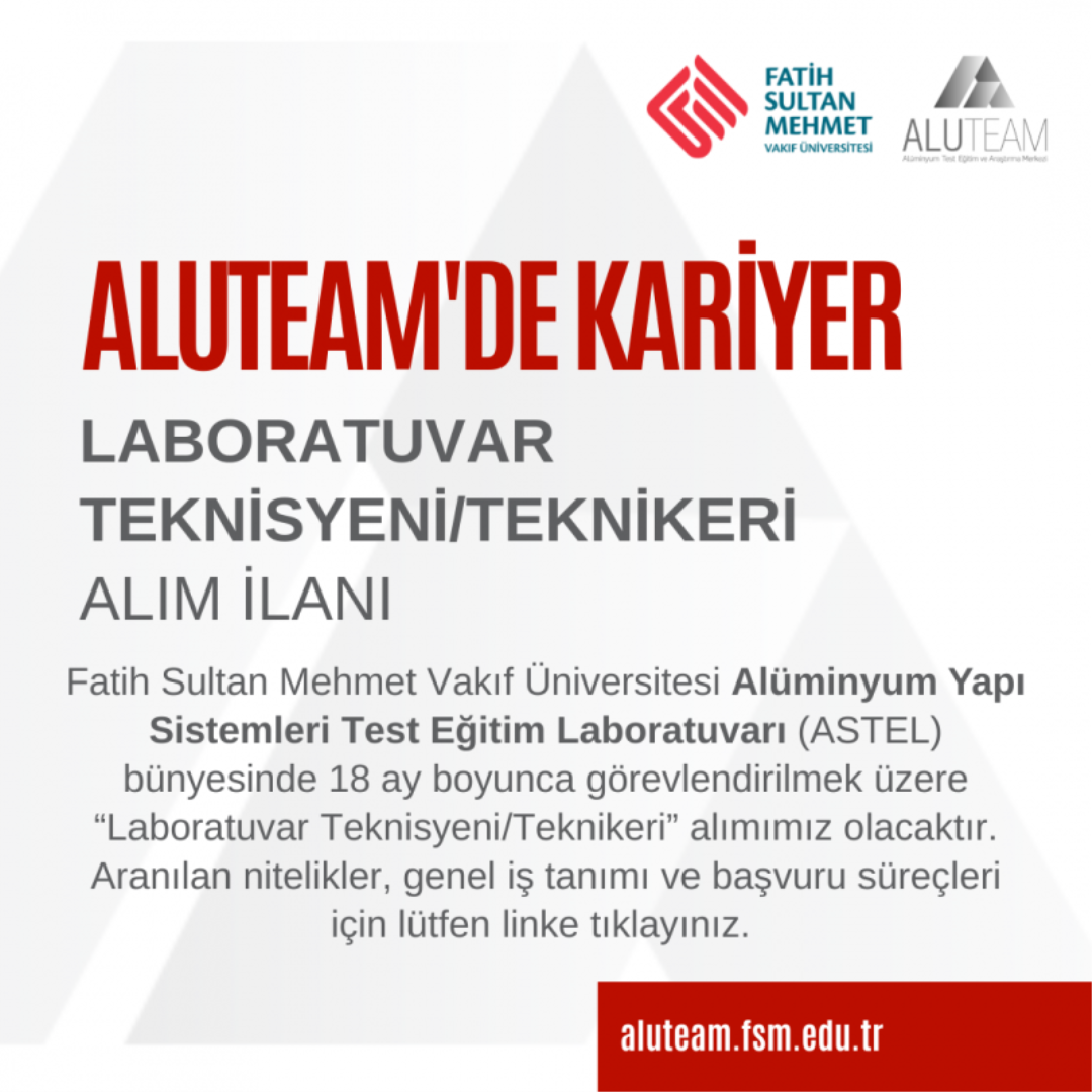 ALUTEAM'DE KARİYER