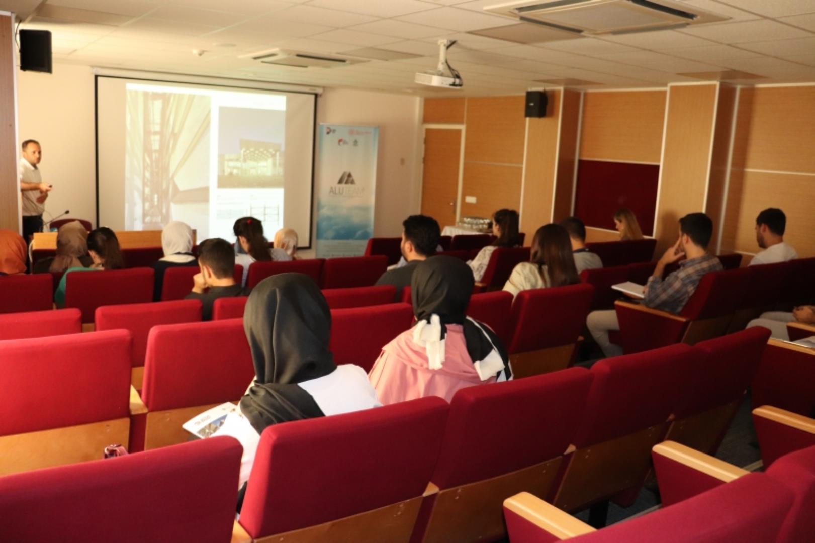 ALUTEAM’de “İkincil Cephede Tasarımdan Uygulamaya Geçiş” Konulu Mesleki Seminer Düzenlendi