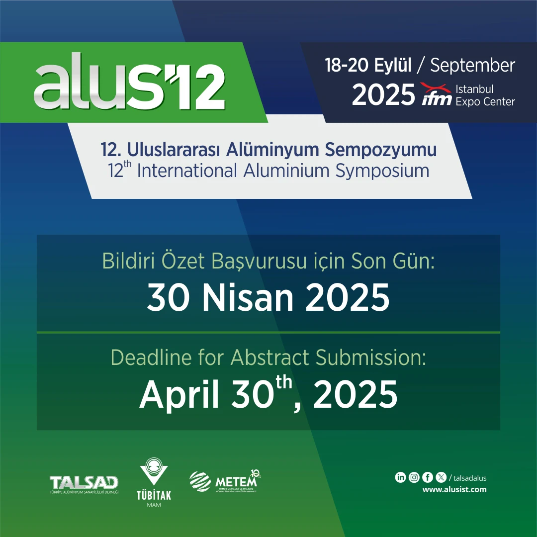 ALUS'12 Bildiri Özeti Başvurusu için Son Gün !